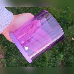 🆕️Kate Spade New York Purple Peony ColorBlock CUP